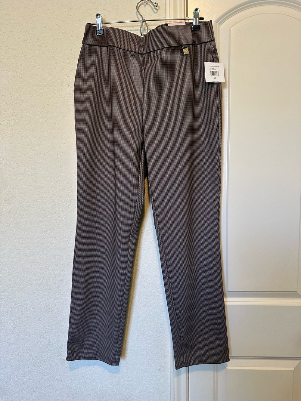 Rafaella Comfort Fit Stretch Pull-On Pants Size 12 New